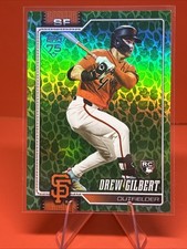 2026 Topps Series 1 - Drew Gilbert #155 Green Leaf Foil (RC)