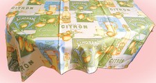 Tischdecke "CITRON" rechteckig, nur teilweise ums&auml;umt Ma&szlig;e 150*115cm