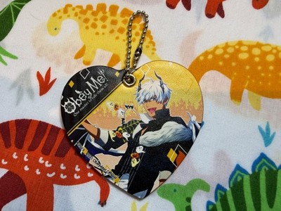 Mammon Halloween Heart Keychain with Metal Beaded Chain | Obey Me!