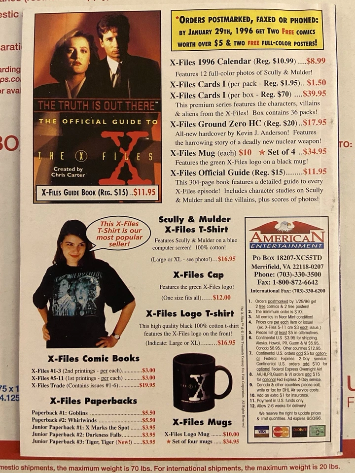 THE X FILES # 1 TOPPS COMICS Digest "Big Foot, Warm Heart" Foto 4 de 4