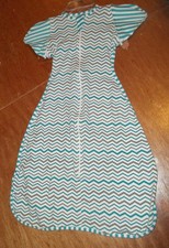 Infant baby sleep sack cotton arms zip out zips from top or bottom hugs body NEW