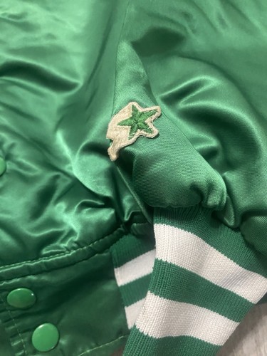 Vintage Starter Boston Celtics Satin Basketball Jacket RARE BIG PATCH Mens XL - Picture 3 of 15