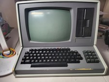 POWERS ON AS IS Green CRT Heathkit H89A Vintage Computer Terminal Needs Repair