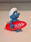 SCHLEICH: 20137 SURFER Smurf Figure - Customized BOSS (Smurf)