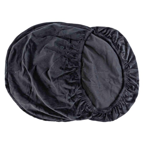 Funda de silla de terciopelo Silverfox antiarrugas para comedores de hogar y hotel - Imagen 20 de 54