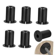 Starlink Cable Routing Kit for 3/4 Inch Wall Hole - 6 Pcs - Black