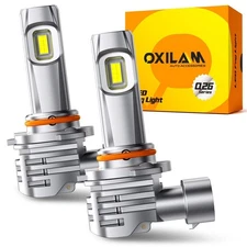 OXILAM 9145 9140 H10 LED Fog Light Bulbs 6500K Xenon White Lamp For Ford F-150 C
