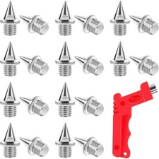 Replacement Steel Track Spikes 1/4 Inch Hard Cross Country Sprint Shoe Spikes