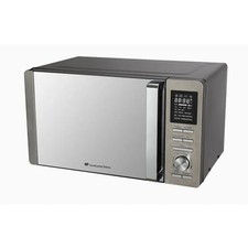 Micro-Ondes Combiné 25L Continental Edison Silver Grill 1200W Convection 1400W