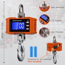 Bilancia per gru digitale con display LCD e schermo LCD per garage di pesca