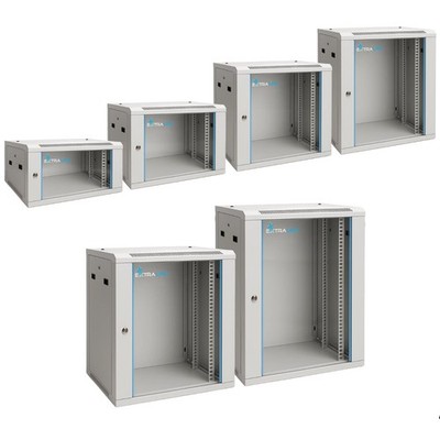 Netzwerkschrank Serverschrank 19'' Wand Rack Server 4U/6U/9U/12U/15U/18 600x450mm