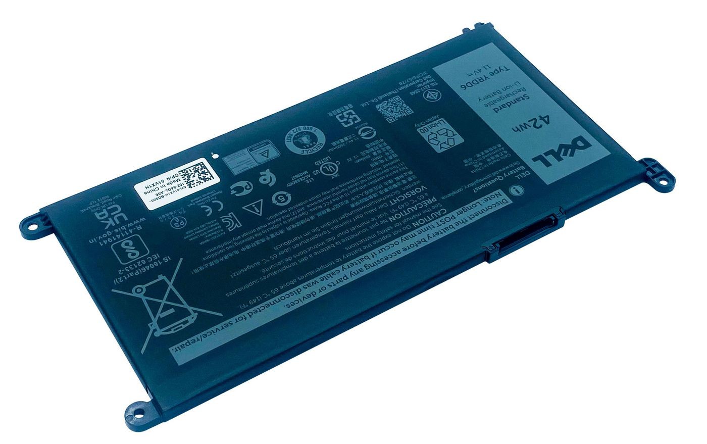 Dell 1VX1H Battery. 42WHR. 3 Cell.