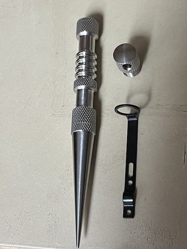 Knotters Tool by Jig Pro Shop ~ Marlin Spike String/Paracord/Leather - Picture 5 of 6