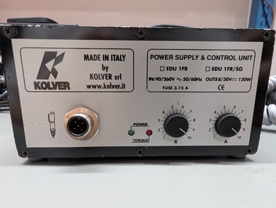 KOLVER EDU Power Supply & Control Unit Slight Dent but Working