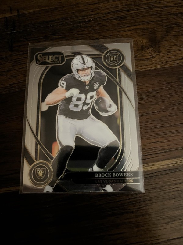 2024 Panini Select - Club Level Brock Bowers #222 (RC)