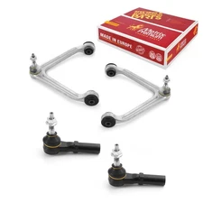 Front Upper Control Arm & Outer Tie Rod End Kit for 05-09 Durango 07-09 Aspen