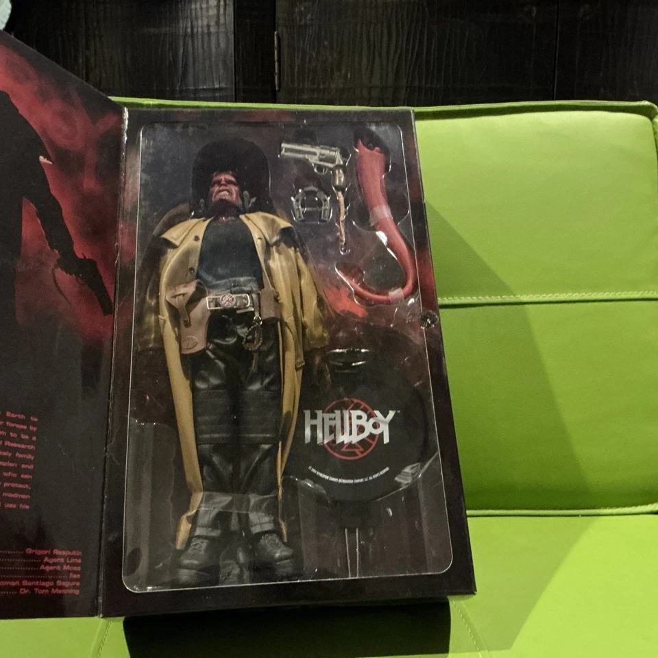 "Hellboy Ron Perlman Sideshow Collectables 2004 12"" nuevo sellado" Foto 2 de 4