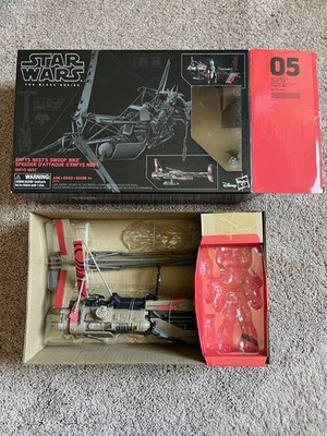 Star Wars ''The Black Series'' Enfys Nest Swoop Bike Speeder -MISSING Enfys figure