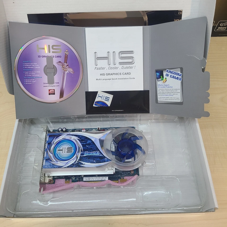 HIS IceQ ATI Radeon HD 4670 1GB 128BIT DDR3, PCI Express 2.0 x16 Graphics Card - Image 4 of 4