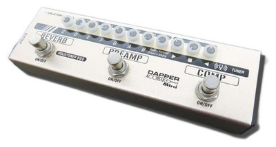 DAPPER ACOUSTIC MINI Multi-Effekt-Effektpedal
