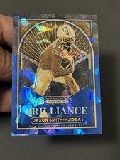 JAXON SMITH-NJIGBA PANINI PRIZM DRAFT PICKS BRILLIANCE BLUE ICE PRIZM 66/99 RC