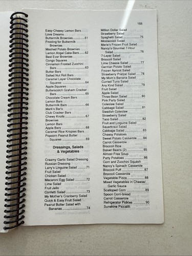 Des Moines Iowa IA Cookbook Vintage Ethnic Midwestern Church Ladies cookie bars - Picture 7 of 24