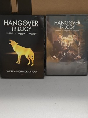 THE HANGOVER TRILOGY - Hangover 1 2 3 DVD NEW/SEALED