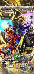 Compte Dragon Ball Legends Gohan Trunks Lr 14 Bardock Lr 14 Shallet Lr 11
