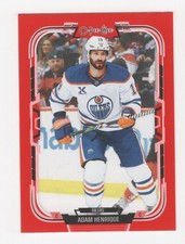2025-26 O-PEE-CHEE HOCKEY RED BORDER ADAM HENRIQUE EDMONTON OILERS #432