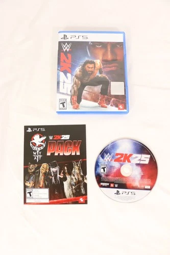 WWE 2k25 Wrestling Video Game Playstation 5 PS5 Version Good Condition Tested