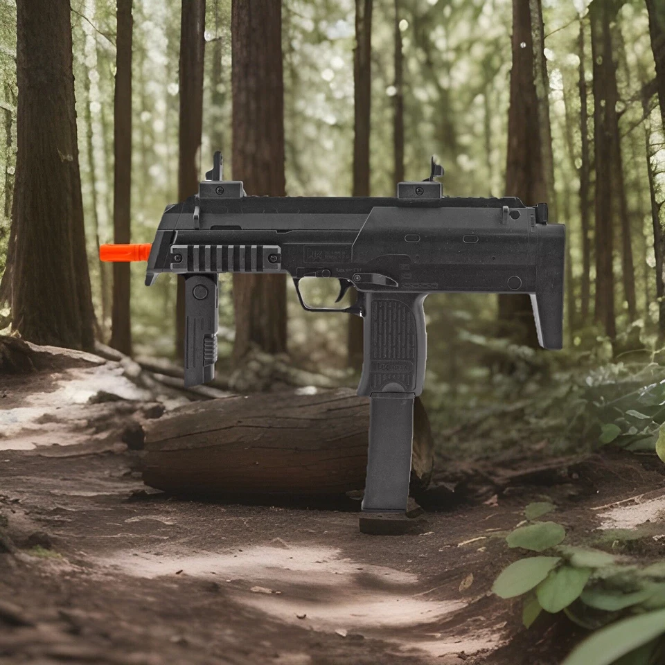Пружинная копия винтовки для страйкбола Umarex H&K MP7 350 круглых магазинов рождественский подарок - Изображение 2 из 4