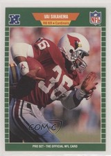 1989 Pro Set Vai Sikahema #338 te2