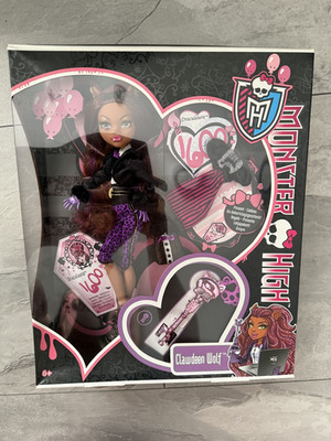 Monster High Sweet 1600 Clawdeen Wolf Doll Mattel Puppe , NEU