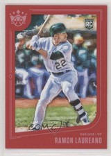 2019 Panini Diamond Kings Red Framed Ramon Laureano #57 0y59