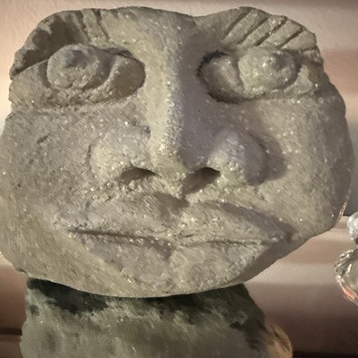 Goddess Face. Magick Femine energy Sculpture. One of A Kind Sculpture