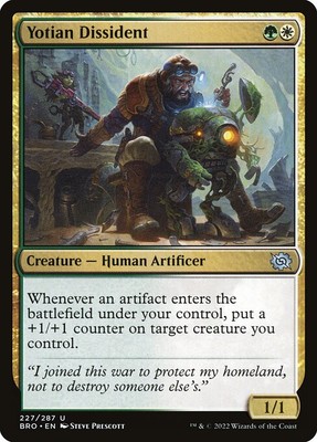 [MTG] Yotian Dissident (Foil) (227) (BRO) NM