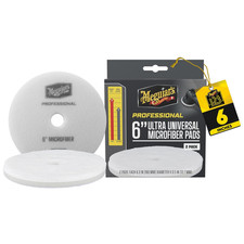Meguiars Professional 6 Ultra Universal Microfiber Pad 2 Pack Clear Coat Sa Meguiars Professional 6 Ultra Universal Microfiber Pad 2 Pack Clear Coat Sa