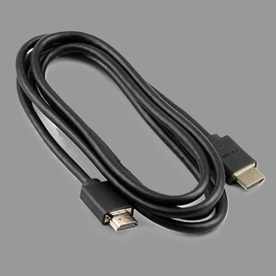 Original Dell HDMI Kabel 8K ethernet high speed 60Hz UHD 1,8m grau 4K120Hz