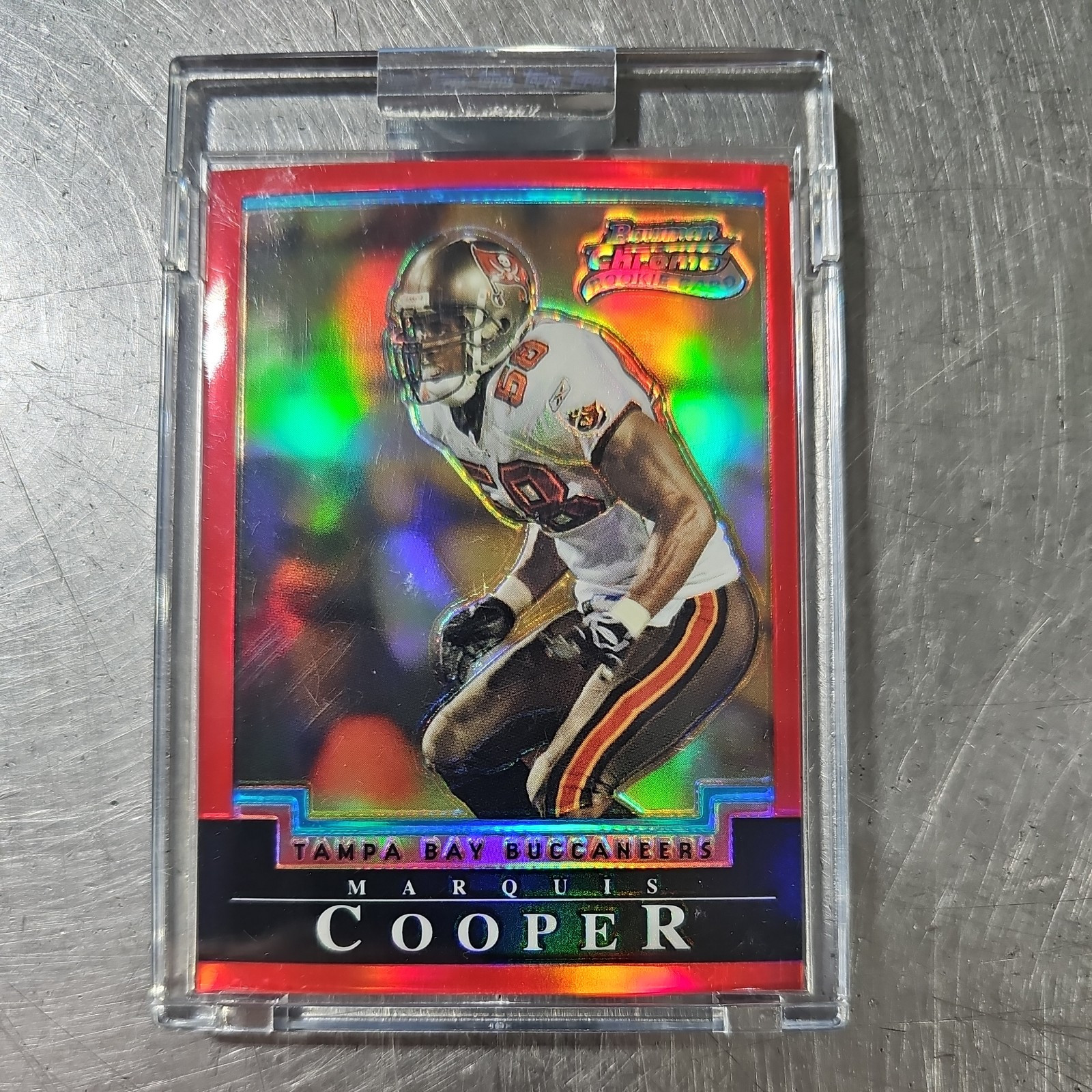 Bowman 2004 cromo - refractor rojo sin circular #200 Marquis Cooper/210 (RC)