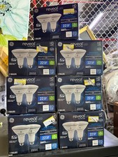 GE 2pk 75W Reveal PAR30 LED Light Bulbs Long Neck Adjustable Flood/Spot X7