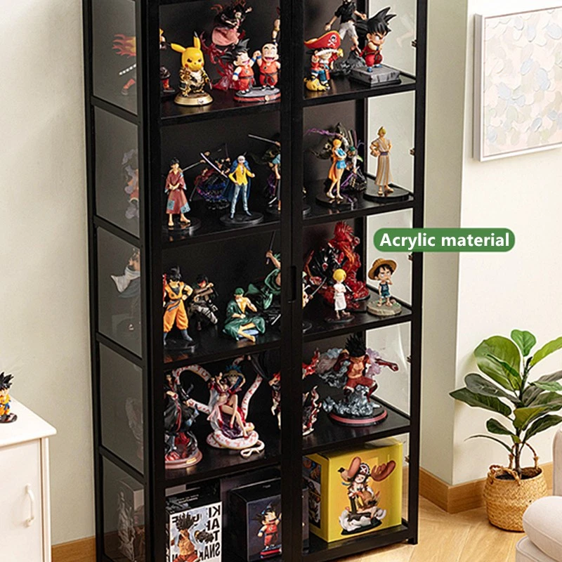 Vetrinetta Espositiva Vetrina Acrilico con Doppio Porta Per Collezio, 5 Ripiani - Image 3 of 4