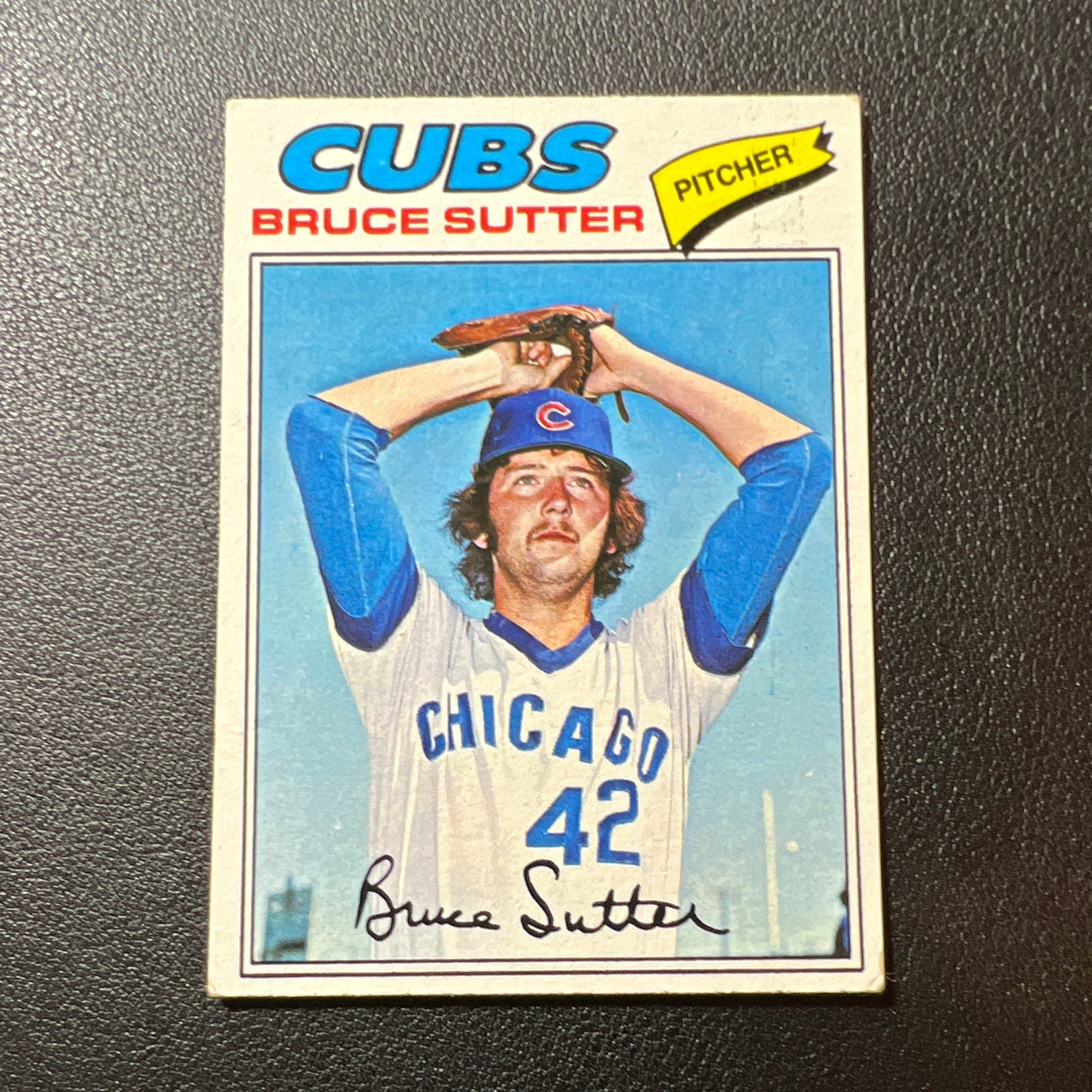 Topps 1977 Topps Bruce Sutter Rookie #144 Base Set Chicago Cubs Baseball