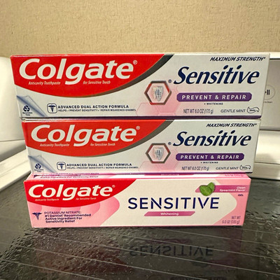 Colgate Sensitive Prevent & Repair Max Strength Whitening Gentle Mint 6 oz