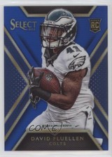 2014 Panini Select Rookies Blue Prizm 43/50 David Fluellen #147 0v0