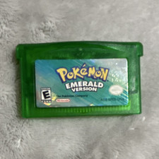 Nintendo Pokémon Emerald Version Cartridge Game Boy Advance E Everyone Pokémon