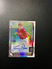 2015 Bowman Chrome Prospect Auto Refractors #BCAPTGO Trevor Gott /499 Angels