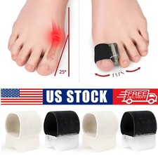 2/4  Gel Toe Separators Silicone Toe Spacers for Foot Comfort Support Unisex USA