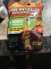 Scotts Ortho Roundup Max Fire Ant Killer Repellent Broadcast Granules,NEW