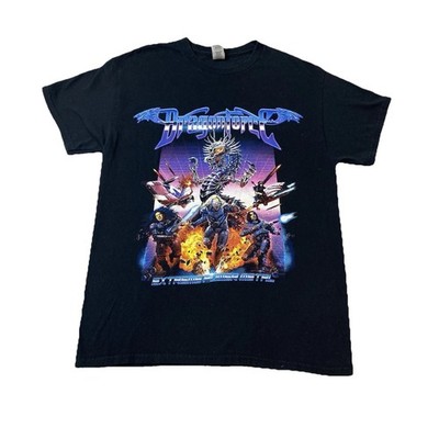 Dragonforce 2022 North American Extreme Metal Black Tour T-shirt Size M
