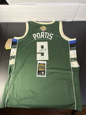 Bobby Portis Signed Autographed Milwaukee Bucks NBA Finals Jersey JSA COA